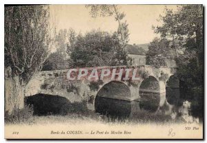 Postcard Old Edges Cousin Le Pont du Moulin Riou