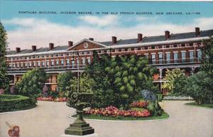 Louisiana New Orleans Pontalba Building Jackson Square In Old French Quarter