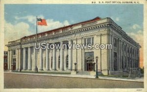 US Post Office in Durham, North Carolina