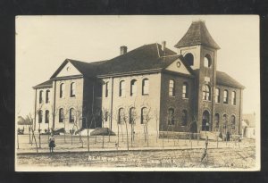 RPPC ENID OKLAHOMA KENWOOD SCHOOL 1909 VINTAGE REAL PHOTO POSTCARD