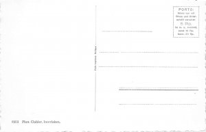 US38 postcard Switzerland Interlaken Schweizerhof hotel