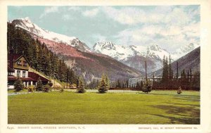 Hermit Range Selkirk Mountains British Columbia 1902c Canada postcard