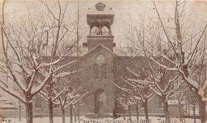 E78/ Toronto Ohio Postcard Jefferson County c1910 Central School Building