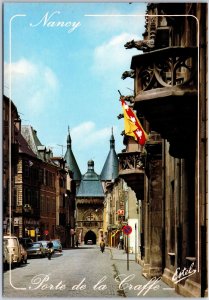 VINTAGE POSTCARD CONTINENTAL SIZE THE GRAND AVENUE AT NANCY FRANCE