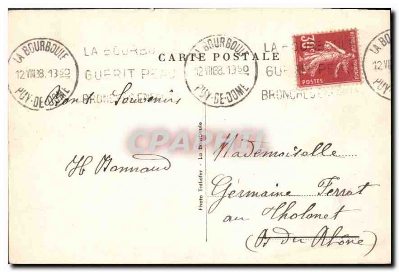 Old Postcard La Bourboule General view