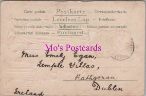 Genealogy Postcard - Egan, Temple Villas, Rathgonan, Dublin, Ireland  GL2346