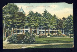 Sacandaga Park, New York/NY Postcard, Early view Of Adirondack Inn, 1908!
