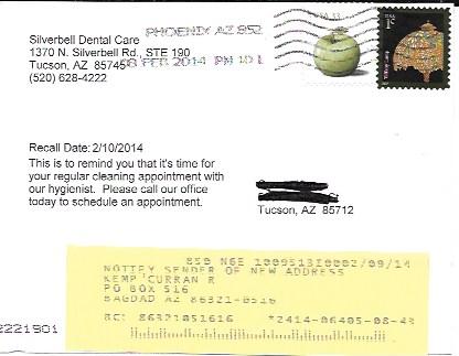 US #4729 - Granny Smith Apple.  Dental Check-up Time.  You go first.