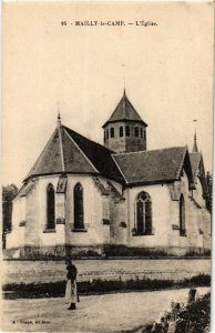 CPA Mailly le Camp- Eglise FRANCE (1007425)