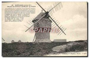 Postcard Old Mill Guerande said creamer Mill Devil
