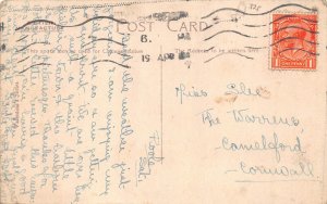 A773 England Poole Harbour Ships vintage postcard