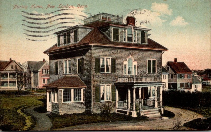 Connecticut New London Nurses Home 1913