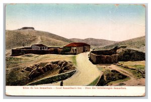 Good Samaritan Inn Judaica Palestine UNP DB Postcard Y12