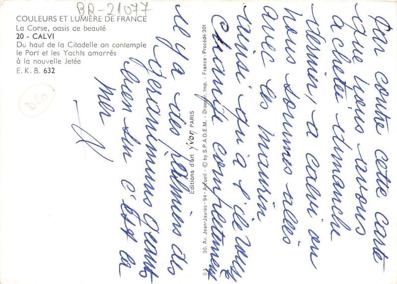 BR21077 Calvi la corse   france