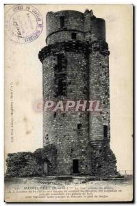 Montlhery - Le Chateau - The Tower - Old Postcard