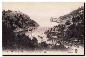 Postcard Old Bay of Cassis Calanque of Port Pin