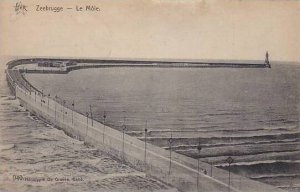 Belgium Zeebrugge Le Mole 1922