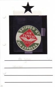 Air Express, div of Railway Express Label (20109)