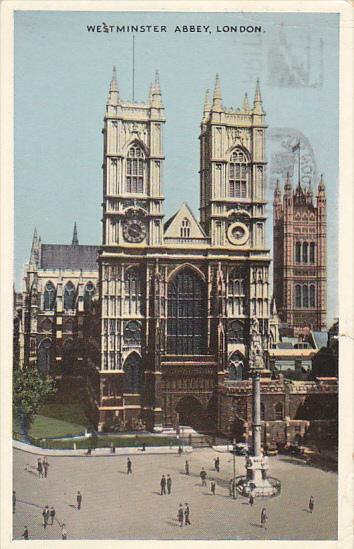 England London Westminster Abbey 1949