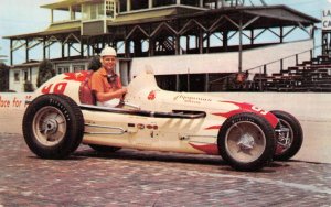 Indianapolis, IN Indiana  TROY RUTTMAN~1952 Champion INDY 500 SPEEDWAY  Postcard