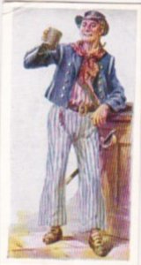 Carreras Vintage Cigarette Card Naval Uniforms No 23 Seaman 1798