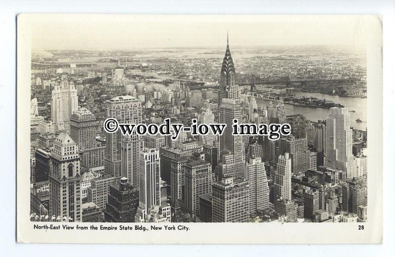 ft1620 - View from Empire State Building , New York City , NY , USA - postcard