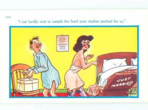 Pre-1980 Risque Comic SEXY GIRL GETTING UNDRESSED AB6944