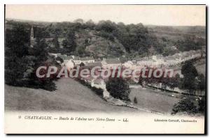 Postcard Old Chateaulin Alder Loop to Notre Dame