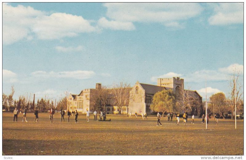 Sports on Campus, Albert Co-Educational College, Belleville, Ontario, Canada,...