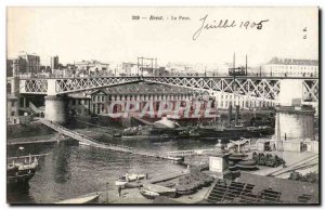 Old Postcard Brest Bridge (boat)