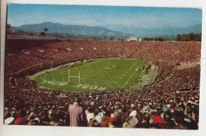 P2706 vintage crowded stands the rose bowl foot ball pasadena calif, unused