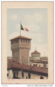 Primi restauri al Castello Storzesco,Milano, Lombardia, Italy, 00-10s