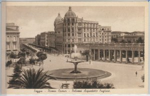 49763 vintage postcard - city shape: PIAZZA CAVOUR-