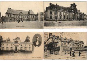 JUSTICE BUILDINGS FRANCE 500 Vintage Postcards Pre-1940 (L3465)