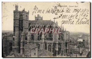 Postcard Old Saint Just Narbonne