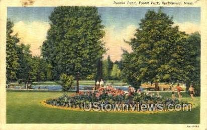 Paddle Pond, Forest Park - Springfield, Massachusetts MA