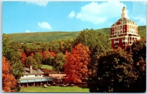 Postcard - The Casino Lawn and Tower, The Homestead - Hot Springs, Virginia