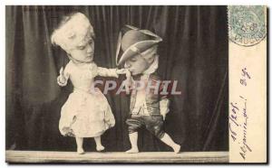Postcard Old Theater Marquis and Marquises