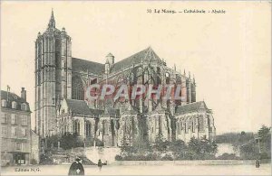 Old Postcard Le Mans Cathedral Apse