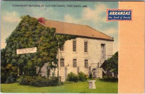 Postcard HISTORICAL SCENE Fort Smith Arkansas AR AM2750