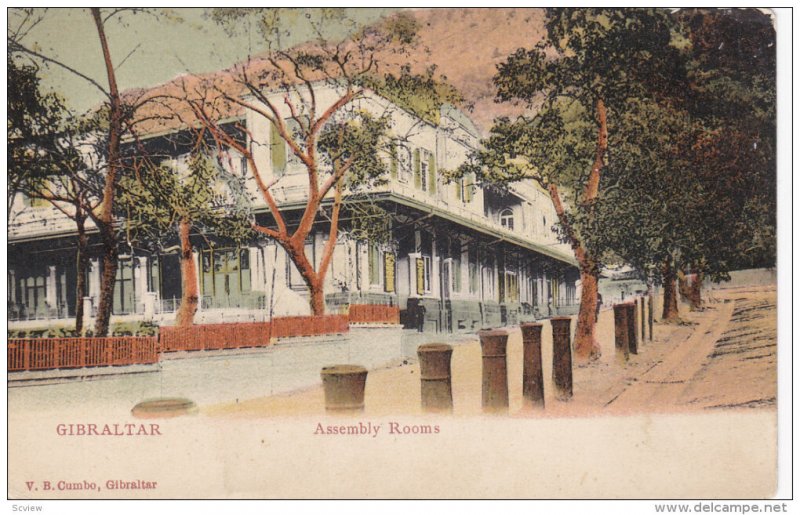 GIBRALTAR, 1900-1910's; Assembly Rooms