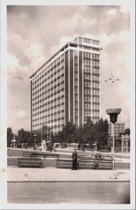 Czech Republic Zlin Spravni Budova Zlín Vintage RPPC C146