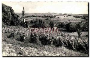 Verdelais Old Postcard General view to the hills