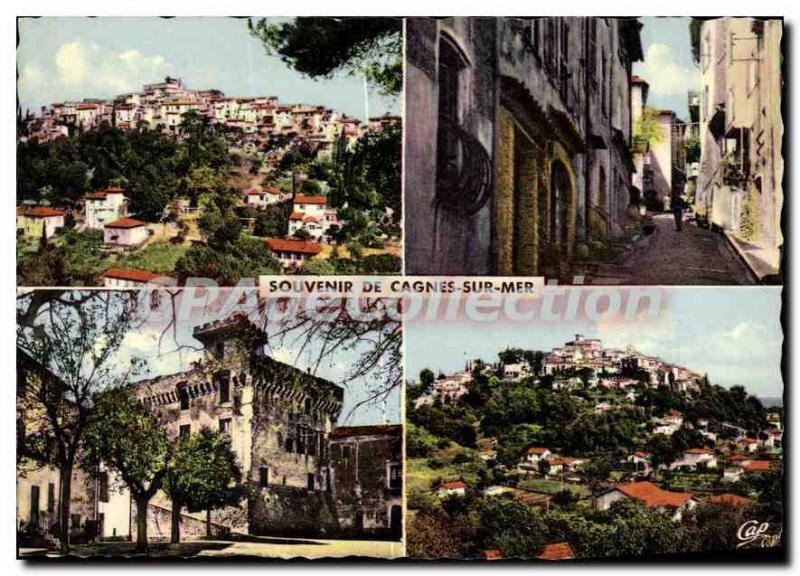 Postcard Modern Cagnes-sur-mer view Gnrale Grimaldi castle