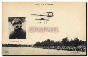 Old Postcard Jet Aviation Biplane H Farman Advertisement Neo Chapotot laxativ...