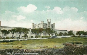 C-1910 Illinois State Penitentiary Joliet Illinois Leighton #6471 Postcard 10024