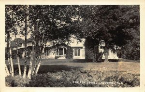 Chocorua NH Juniper Lodge Real Photo Postcard