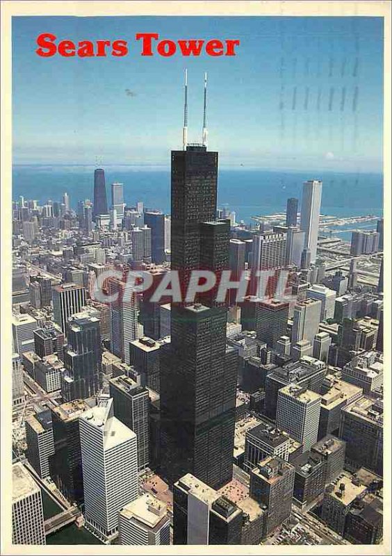 Modern Postcard Sears Tower Chicago