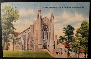 Vintage Postcard 1930-1945 Cathedral of Christ the King, Atlanta, Georgia (GA)