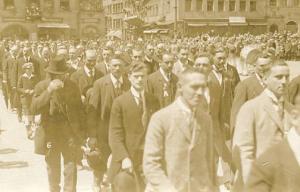 Germany - Weimar. Nazi Rally - RPPC